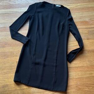 Vince Black Long Sleeve Dress